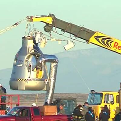 Die Bilder vom Stratos-Jump