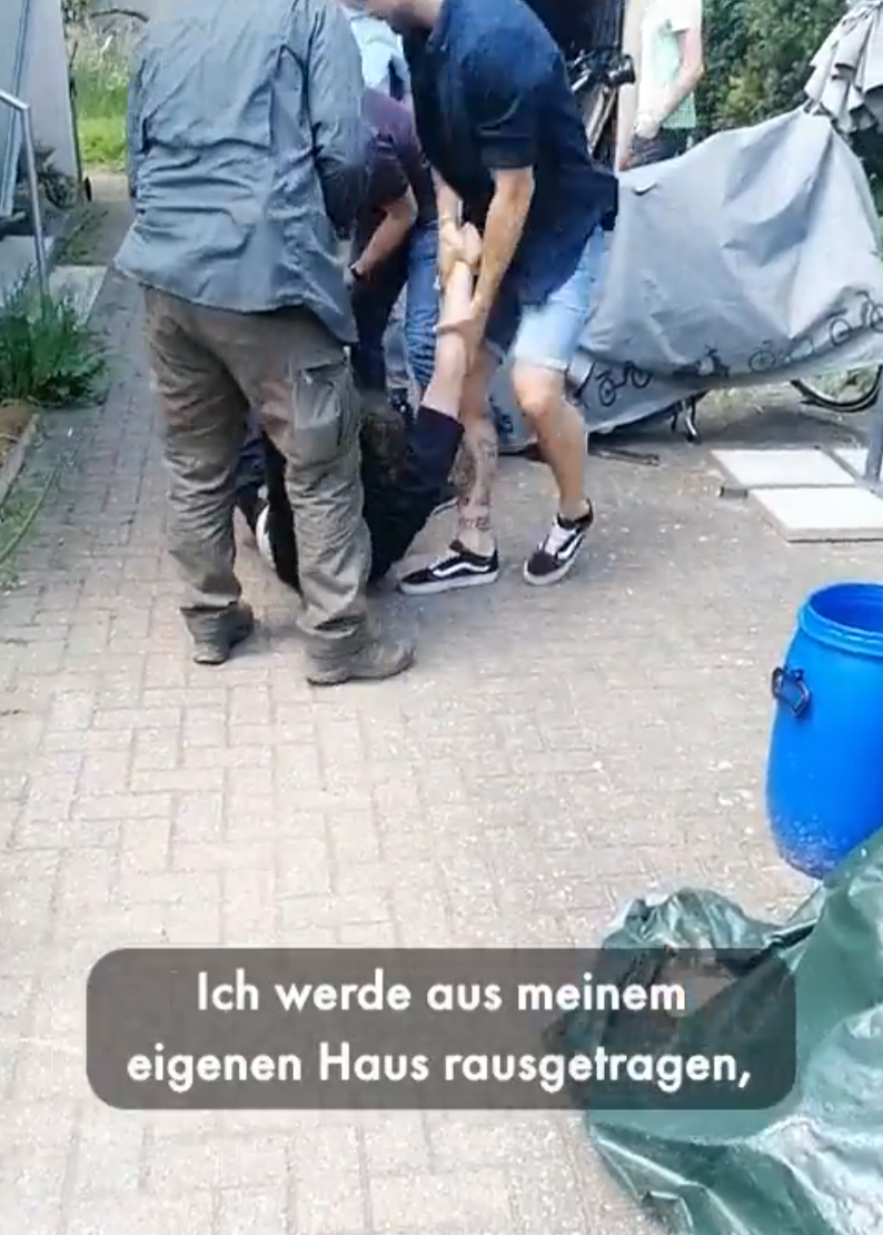 Polizei nimmt Klima-Kleber vor Aktion in Gewahrsam