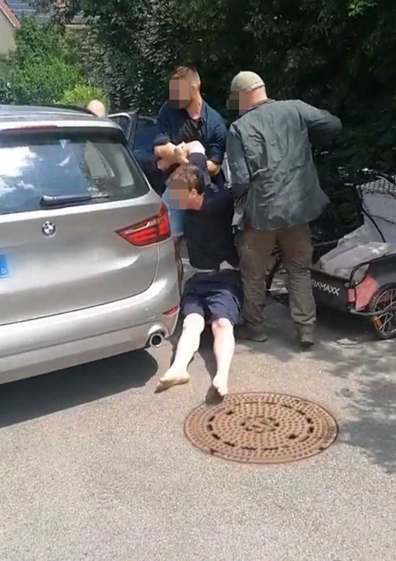 Polizei nimmt Klima-Kleber vor Aktion in Gewahrsam