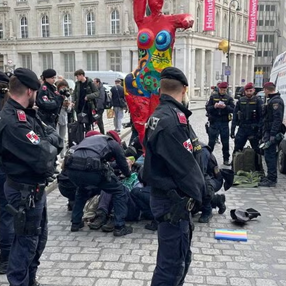 Klimaaktivisten wegen Sachbeschädigung schuldig gesprochen