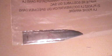 Klinge im Kopf - Messer im R&uuml;cken