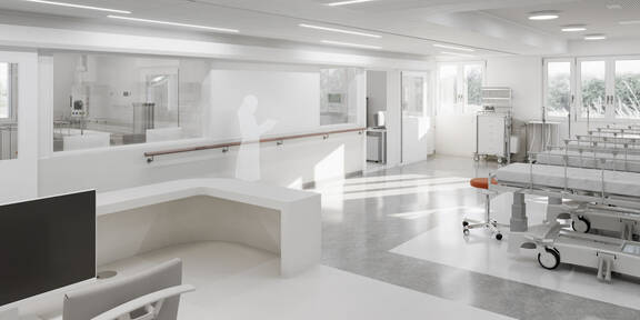 Klinik Donaustadt: Baustart für neue Zentrale Notaufnahme