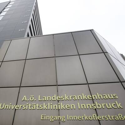 Das ist die Uniklinik Innsbruck
