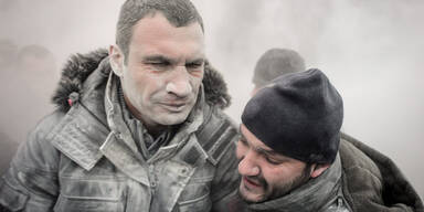 Großdemo in Kiew: Klitschko attackiert 