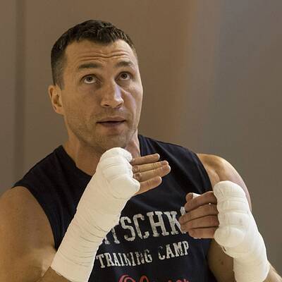 Klitschko-Training beim Stanglwirt