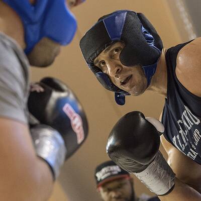 Klitschko-Training beim Stanglwirt