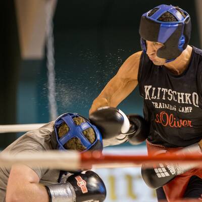 Klitschko-Training beim Stanglwirt