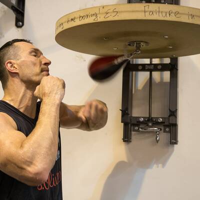 Klitschko-Training beim Stanglwirt