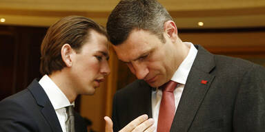 Kurz trifft Starboxer Klitschko in Kiew
