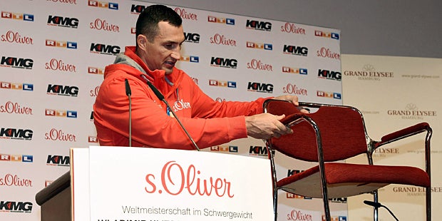 Eklat bei Klitschko-Pressekonferenz