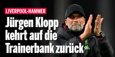 Jürgen Klopp kehrt auf die Trainerbank zurück