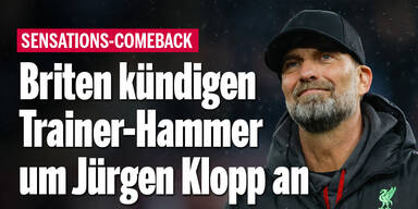 Briten kündigen Trainer-Hammer um Jürgen Klopp an