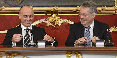 Gerald Klug und Heinz Fischer