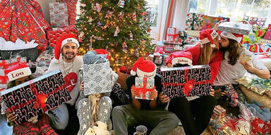 So feiern Heidi Klum, Alaba & Co. Weihnachten