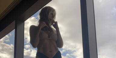 Klum postet sexy Fotos: "Was in Vegas passiert ..."