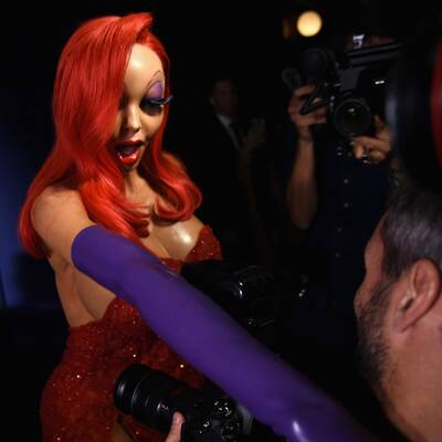 Nicole Scherzinger auf Klum-Party