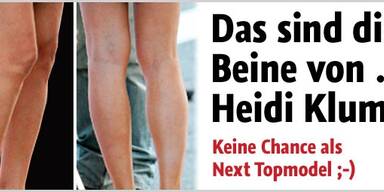 Model-Mama Klum kämpft mit ihrer Figur