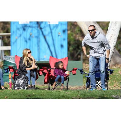 Heidi Klum: Im Park mit Lover & Kids