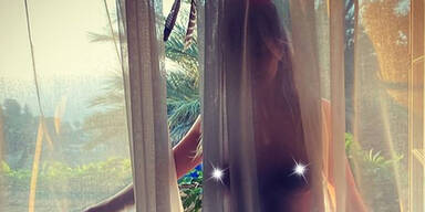 Sensation! Klum postet Nacktbild auf Instagram