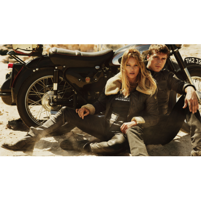 Kate Moss als heiße Biker-Braut