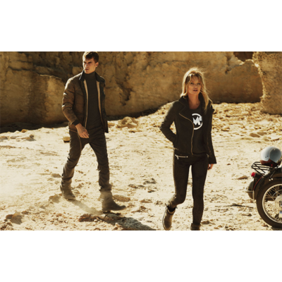 Kate Moss als heiße Biker-Braut