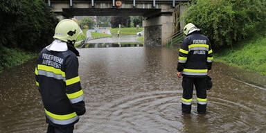 Unwetterwarnung in ganz Österreich