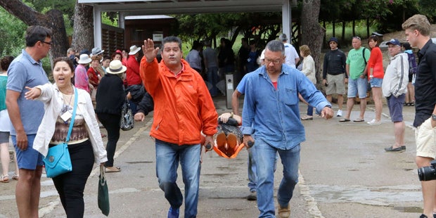 Blitz-Einschlag: 12 Urlauber verletzt