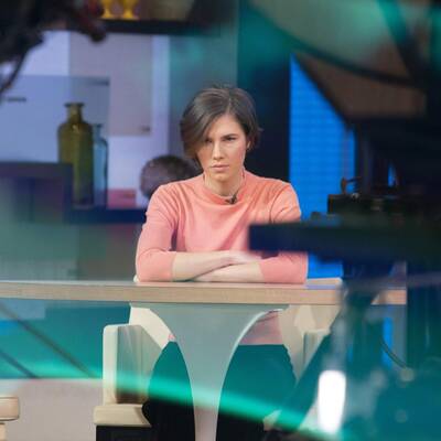 Amanda Knox: Tränen im TV