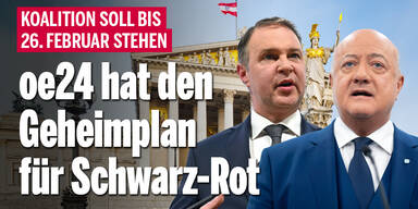 oe24 hat den Geheimplan für Schwarz-Rot