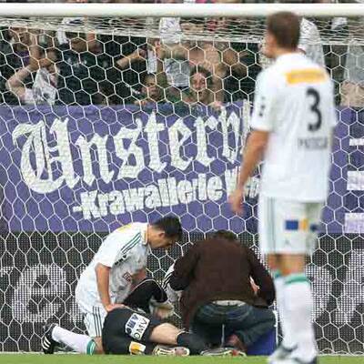 Austria-Fans randalieren - Koch k.o.