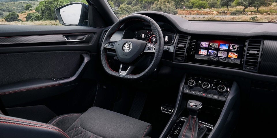 Der Škoda Kodiaq RS im Test