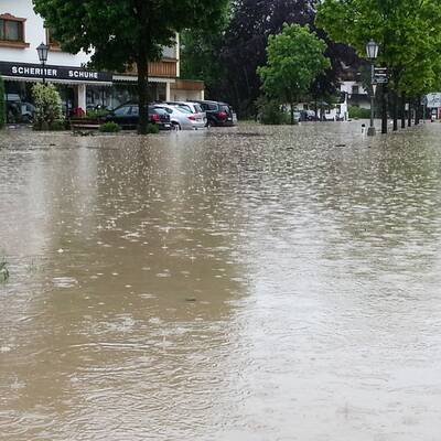 Hochwasser in Österreich