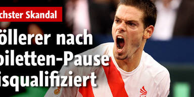 Köllerer nach WC-Pause disqualifiziert