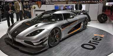 Koenigsegg Agera One:1 mit 1.360 PS