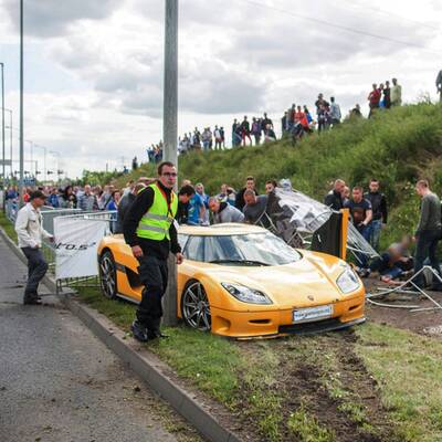 Koenigsegg Crash