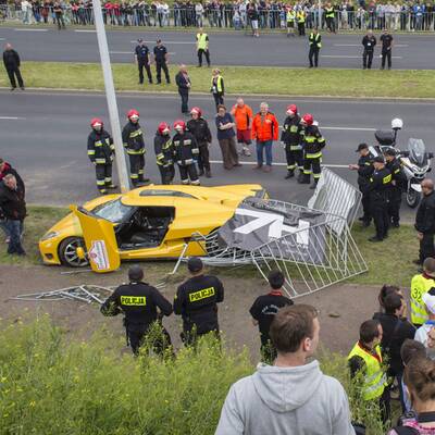 Koenigsegg Crash