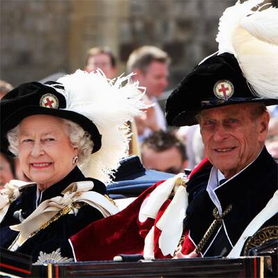 Prinz William erhält den Hosenbandorden