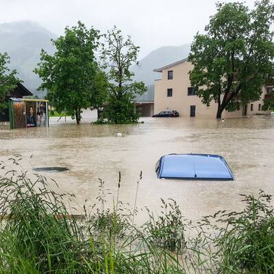 Hochwasser in Österreich