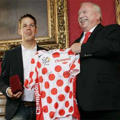 Riesenandrang um Bernhard Kohl in Wien