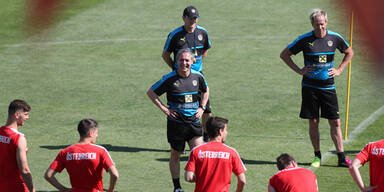 Koller Training Mannschaft