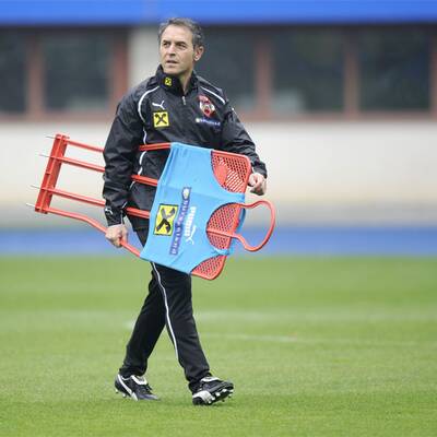 Erstes Training unter Marcel Koller