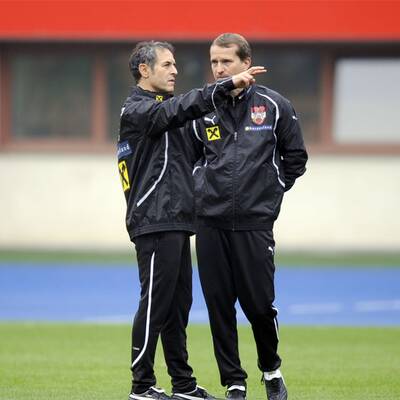 Erstes Training unter Marcel Koller