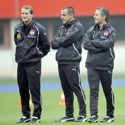 Erstes Training unter Marcel Koller