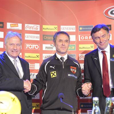 Koller als Teamchef präsentiert