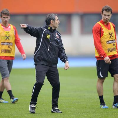 Erstes Training unter Marcel Koller