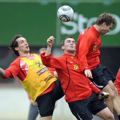 Erstes Training unter Marcel Koller