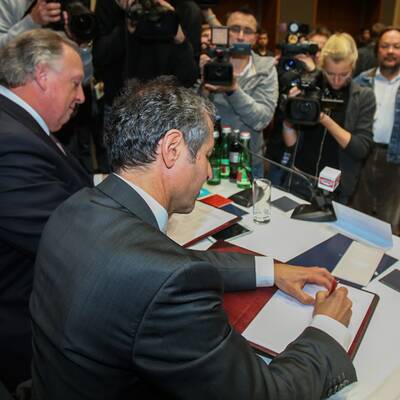 Die Bilder von Kollers Pressekonferenz