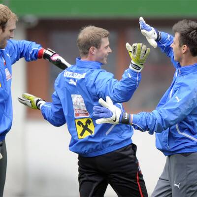 Erstes Training unter Marcel Koller