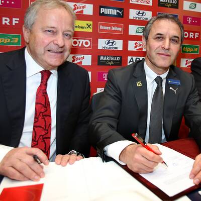 Die Bilder von Kollers Pressekonferenz