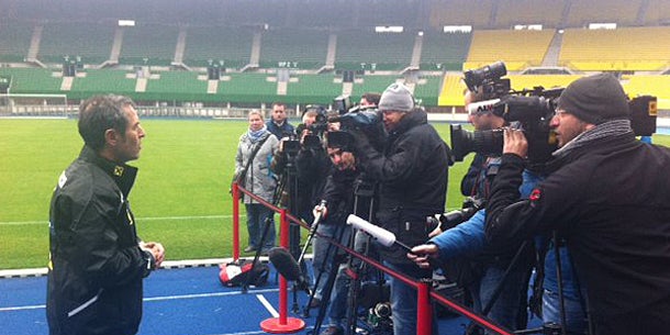 So lief das 1. Training unter Koller